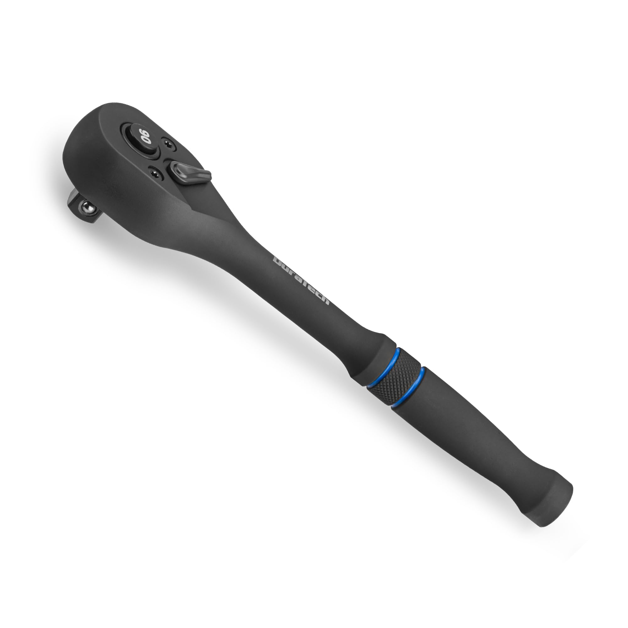 DURATECH 3/8-Inch Drive Ratchet, 90-Tooth Quick-Release Ratchet