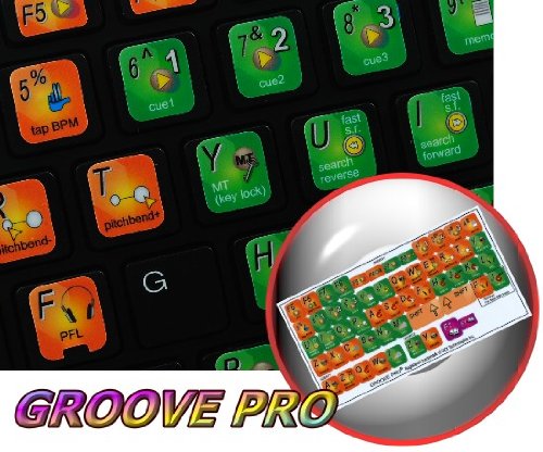 New Groove PRO Keyboard Stickers