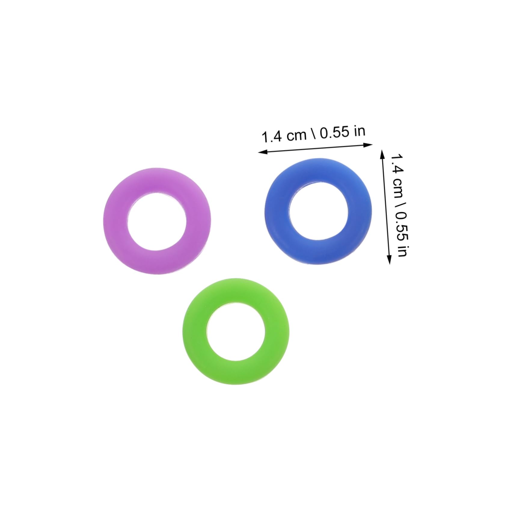 COLLBATH 12 Sets Round Retainers Eyeglasses Temple Cotton Finger Protectors Glasses Accessories Anti Slip Eyeglasses Holder Eyeglass Anti- Round Anti- Ear Hooks Eye Glasses Anti Slip