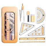 Durable et fiable : fabriqués à partir de plastique et de métal de haute qualité, les outils sont robustes et durables. L'étui de rangement incassable garantit que vos articles de papeterie restent en sécurité et prêts pour un usage quotidien.