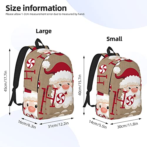Sac à dos Merry Christmas de taille S une conception classique et durable