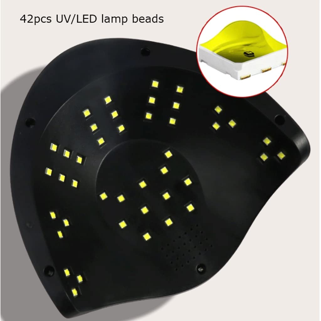 Lampada per Unghie UV LED. Lampada for Unghie ad Alta Potenza LCD. Display Nail Light Smart Sensor Sensor Nail Dryer Grande Space Phototerapia Machine for Manicure Negozio Asciugatura Rapida