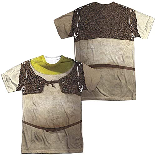 Sons of Gotham Shrek Costume Men's All Over Print T-Shirt White Sons of Gotham Shrek Costume Men's All Over Print T-Shirt White