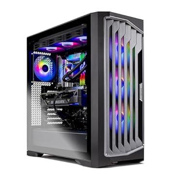 Skytech Legacy Gaming PC Desktop, Ultra 9 285K 3,7 GHz (5,7 GHz Turbo), NVIDIA RTX 5080 16GB, 2TB Gen4 NVMe SSD, 64GB DDR5 RAM 6000 RGB, 1000W Gold ATX 3 PSU, 420 mm ARGB AIO, Wi-Fi, Win 11