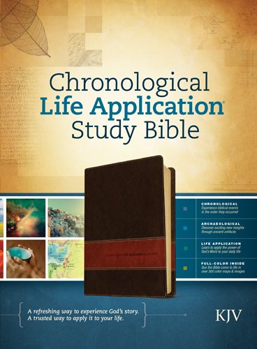 Chronological Life Application Study Bible KJV, TuTone