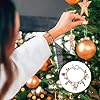 TOFBS Weihnachtsarmband Damen Exquisites Design mit Charms Elegantes Schmuckstück für Festliche Anlässe #5