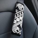 【Patrón de rayas de colores】 Impreso con un patrón de rayas de colores, elegante y encantador, que puede hacer que su automóvil sea más atractivo y llamativo, crear un ambiente alegre y relajante para usted y que se sienta cómodo al conducir.