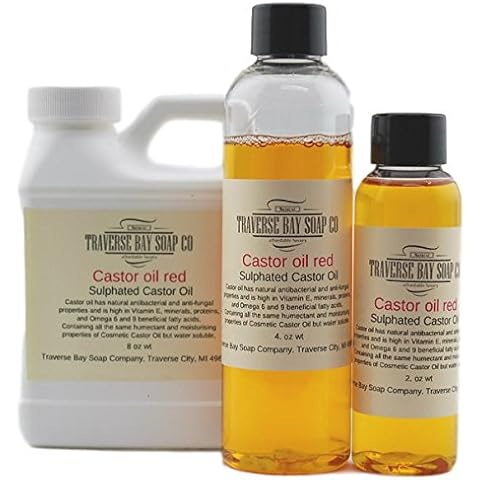 Castor Oil, Turkey Red, 8 oz Safety Sealed Container Cover