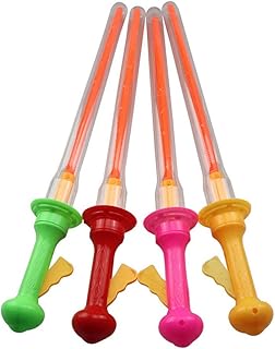 Bubble Wands Kids Bubble Solution 4pcs Kids Bubble Wands Sticks Bubble Tubes Toys for Children Birthday Summer Party Favor Without Bubble Liquid (Random Color) Bubble Wand Set Bubbles