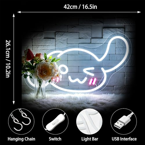 Image of Neon Signs for Wall Decor LED Sign Neon Lights for Game Room Decor