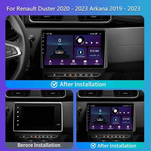 Navegador GPS Renault Duster con memoria 32G para solucionar la falta de mapas 6