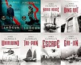 Complete Asiain Saga 7 novel set includes: Shogun pt 1, Shogun pt 2, Gai-Jin, King Rat, Noble House, Whirlwind, Tai Pan