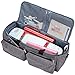 HOMEST Carrying Case Compatible with Cricut Explore Air 2, Cricut Maker, Die Cut Machine Tote, Grey (Patent Design)