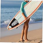 SUPVOX Surfboard Traction Pads Anti-Slip Tail Pads for Surfing Lightweight Eva Grip Pads Easy Installation for Enhanced Board Control and Foot Stability - Image 4