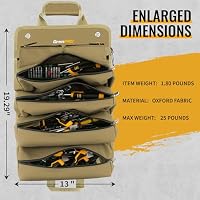 GrenPRO Roll Up Tool Bag with Detachable Tool Pouches 4D Ring — image 3