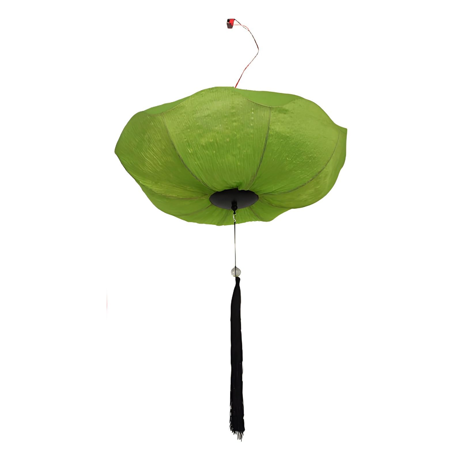 ROHCGHC chinese-style lanterns, Handheld Chinese Lantern, Hanging Decorations, Lotus Flower for New Year(Green,50#)