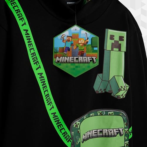 Minecraft Hoodie for Boys Teenagers Hooded Sweatshirt Creeper Youth Pullover Gamer Sweater Fashion Casual Gifts for Boys 5