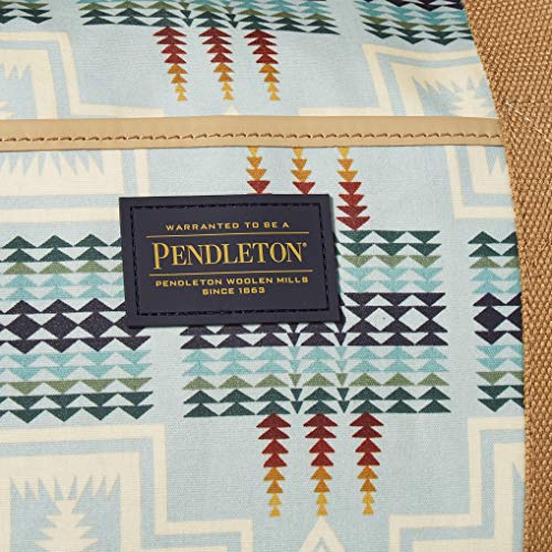 Pendleton Men's Canopy Canvas Weekender Duffel Bag, Harding Aqua, 1-SZ