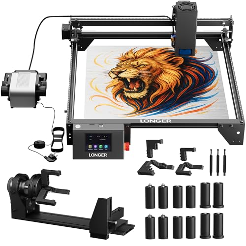 LONGER Laser Engraver Ray5 20000mW Engraver Machine with Air Assist