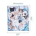 Dawhud Direct Collage Kitten Fleece Blanket for Bed, 75