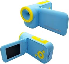 Jannyshop Inch Kids Camera Mini DV 16 Million High-Definition Cameras Child Toy with Lanyard Sticker Blue Jannyshop Inch Kids Camera Mini DV 16 Million High-Definition Cameras Child Toy with Lanyard Sticker Blue