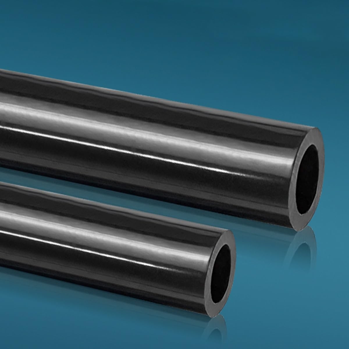 Tube Flexible en Silicone, Tuyau Noir de 1 mètre for Pompe à air d'aquarium ID 10-25mm | ID 16mm x OD 21mm