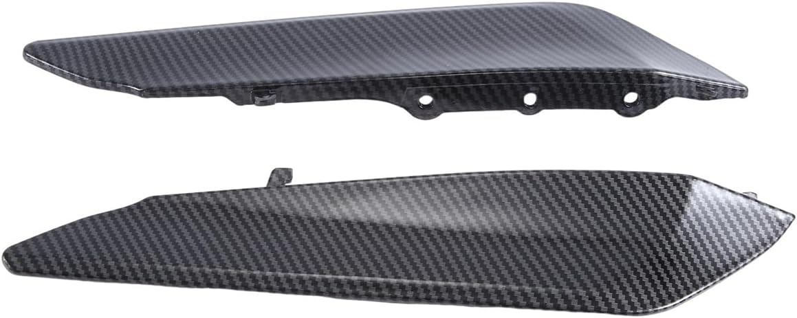 Motorcycle Rear Passenger Tail Side Seat Panel Fairing Cowl Fit for Ducati 1299 959 Panigale 2015-2020 (Carbon Fiber Look)