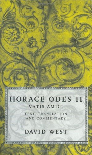 Horace Odes II: Vatis Amici