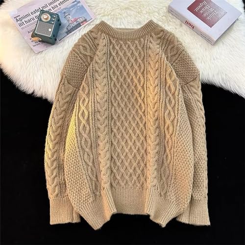 Basic Casual Knitted Long Sleeve Pullover Sweater Patterned Long Basic Casual Knitted Long Sleeve Pullover2