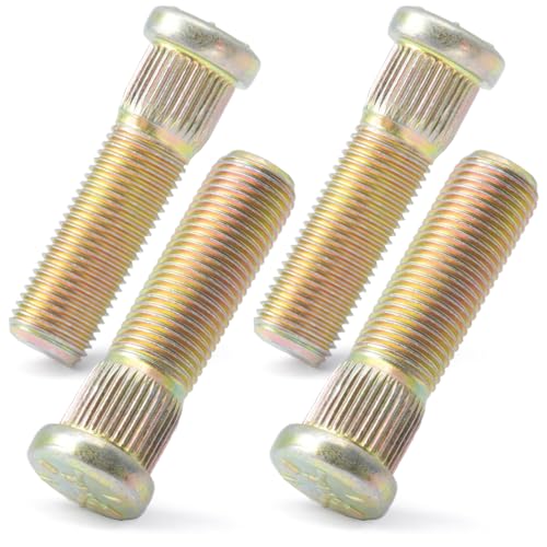 Image of 101922201 4Pcs Lug Stud Bolts Replacement for Club Car for DS Gas Electric 1982-up Replace 416-061 1034779-01 1011304 102353401