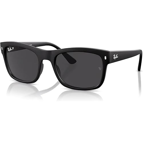 Ray-Ban RB4428 Square Sunglasses for Men for Women +BUNDLE with ACCESSORY EYEWEAR KIT