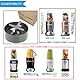 Ersatz Entsafter Klinge für Original Nutribullet 600 Watt/Pro 900 Watt Elektrischer Mixer Blender Smoothiemixer, Nutribullet Blade Zubehör Ersatzteile