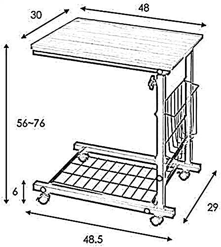 Support de rangement pour ordinateur réglable pour soulager le dos
