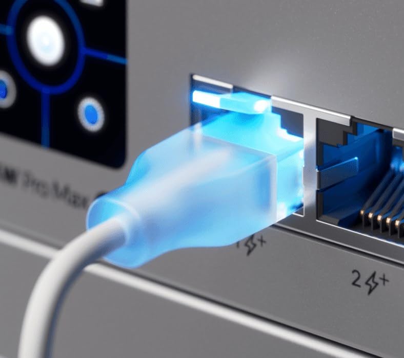 Cable de red Ubiquiti 2m Cat6 RJ-45 miniatura 3
