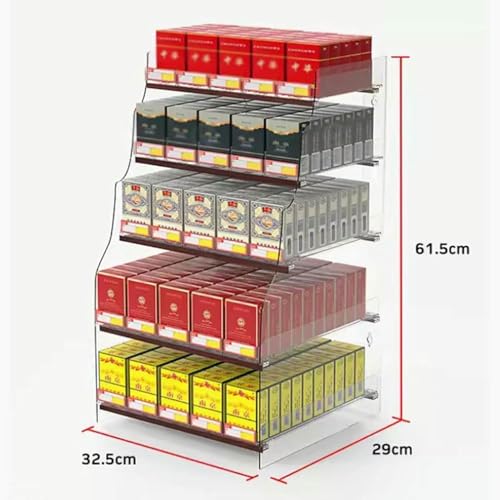 Vitrine de cigarettes compacte pour ranger les comptoirs encombrés - 3