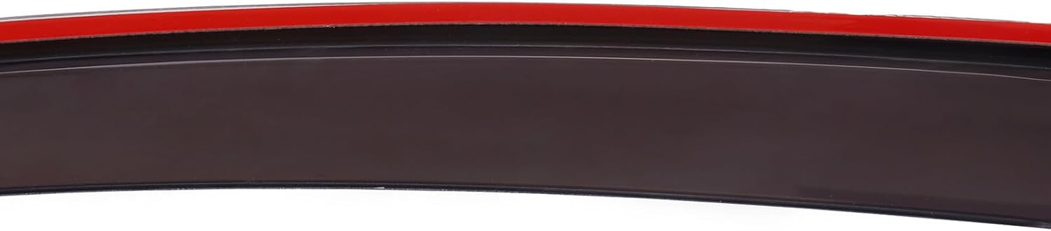 LUJUNTEC Rain Guards Compatible with 2013-2017 for Honda for Accord EX Sedan 4-Door;for EX-L Sedan 4-Door;for Sport Sedan 4-Door Side Window Deflector Black,4-Piece