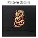 Chinese Dragon Baseball Cap for Women Men Adjustable Unstructured Cotton Dad Hat
