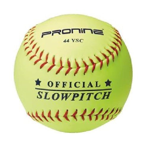 PRO NINE 44YSC 12' Yellow Slowpitch Softballs...