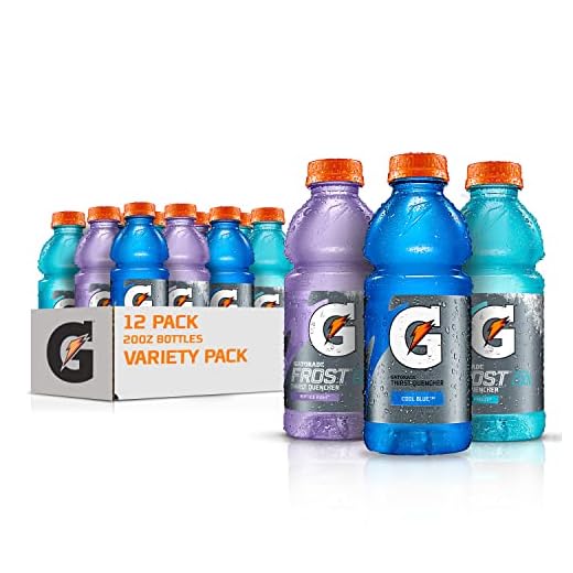 Gatorade Original Thirst Quencher 3-Flavor Frost Variety Pack, 20 Fl Ounce - Pack of 12