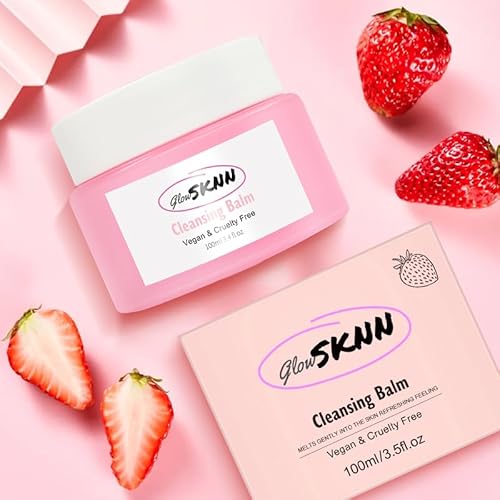 Make up removing cleansing balm gentle and natural (Strawberry cleansing balm)