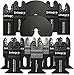 15pc Mixed Saw wood bi-metal precision Pack Oscillating Multitool Blades Fits Fein Multimaster Makita Genesis Bosch Dremel Craftsman Bolt-on Nextec Ridgid Ryobi Makita Milwaukee Dewalt Rockwell Hyperlock Chicago Stainley Skil King Canada Multi Tools