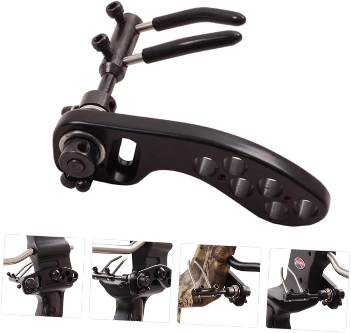 Mikikit Arrow Table Compound Rest for Recurve Arrow Rest Arrow Rest for Recurve Recurve Rest Black Metal