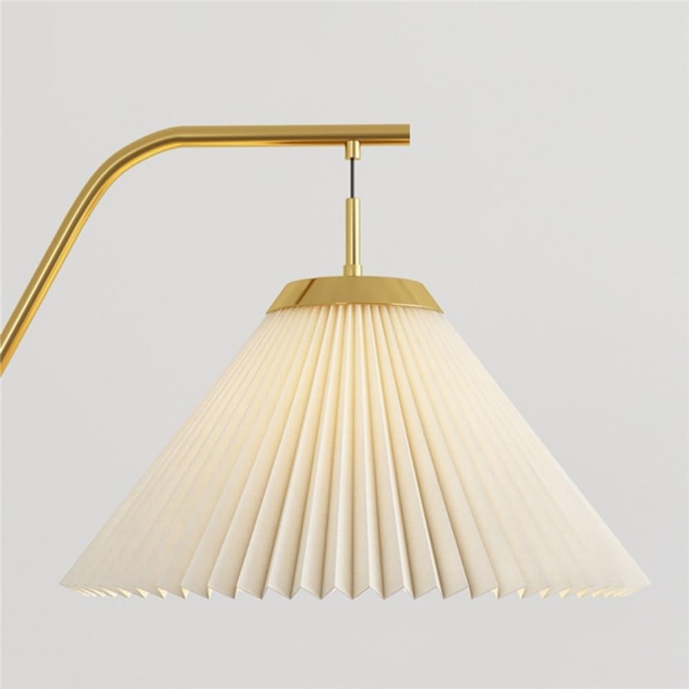 Lampy stojące Lampa stołowa pionowa do salonu, lampa podłogowa do sypialni, podstawa z żelaza, światło zmieniające kolor w trzech kolorach, abażur biały
