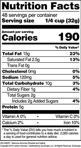 Marcona Almonds (Roasted and Salted) (8 oz, ZIN: 526297) - 2 Pack image 5