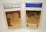 BRETT FAVRE 1991 Draft Pick FEEL THE GAME Gold Card Rookie - Graded GEM MINT 10