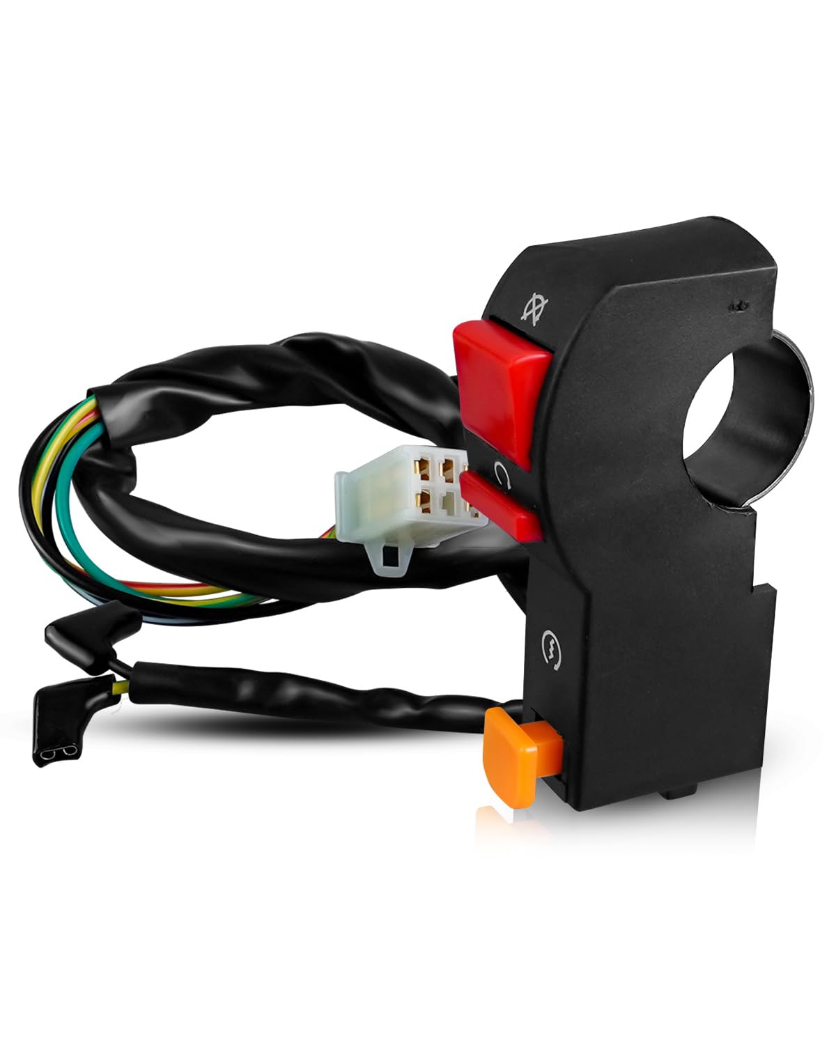 Right Handlebar Kill On Off Switch Fit for Hawk 250 Dirt Bike, Ignition On Off Starter Start Stop Button