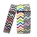 i-smile® 3PCS Replacement Bands with Metal Clasps for Fitbit Flex / Wireless Activity Bracelet Sport Wristband / Fitbit Flex Bracelet Sport Arm Band (No tracker, Replacement Bands Only) & 2PCS Silicon Fastener Ring For Free (3pcs Colorful Waves, Large)