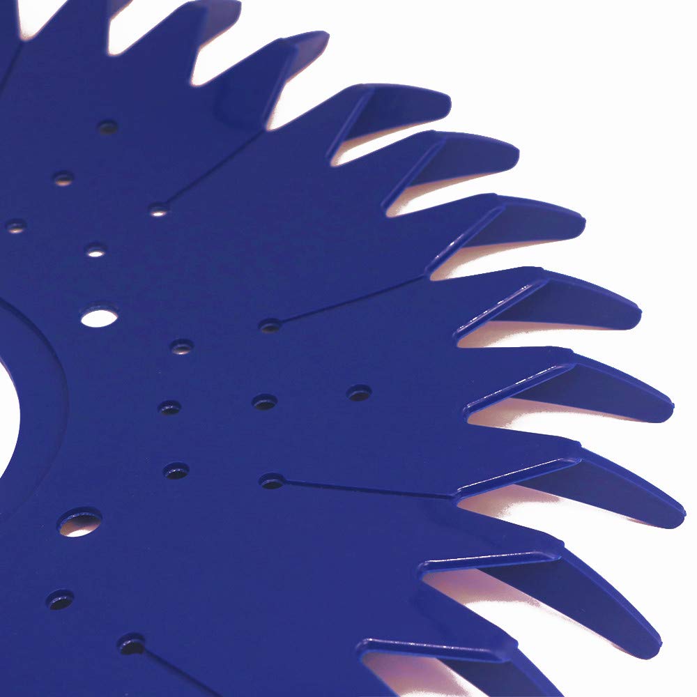 AMI PARTS Pool Cleaner Finned Seal disc Skirt Replacement Part Compatible with Zo-diac Baracuda G2, G3, G4 Pool Cleaner Seal