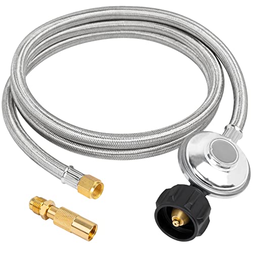 SHINESTAR Propane Adapter Hose with Regulator for Blackstone 17 & 22
