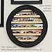 Tapeera Model Car Display Case Stand - Toy Cars Organizer Wall Display Tire Shelf Cabinet - Holds Up to 18 Diecast 1/64 Car Collectibles - Compatible with Hot Wheels Matchbox - Wheel Diameter 16 Inch